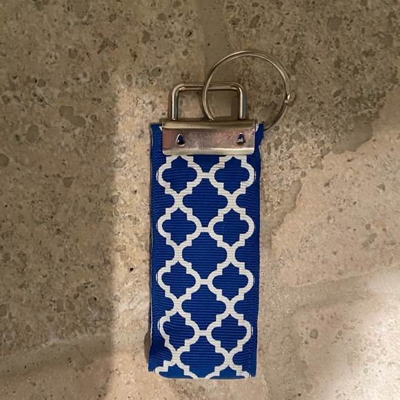 SOLD - Tri Delta Keychain - Picture 2 of 2